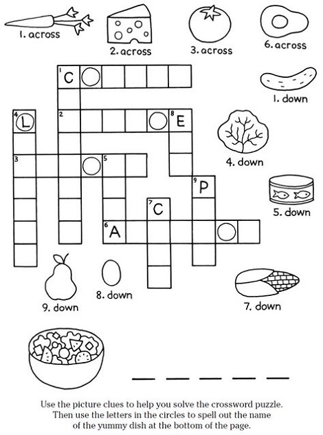 Free Printable Activity Sheets Puzzels