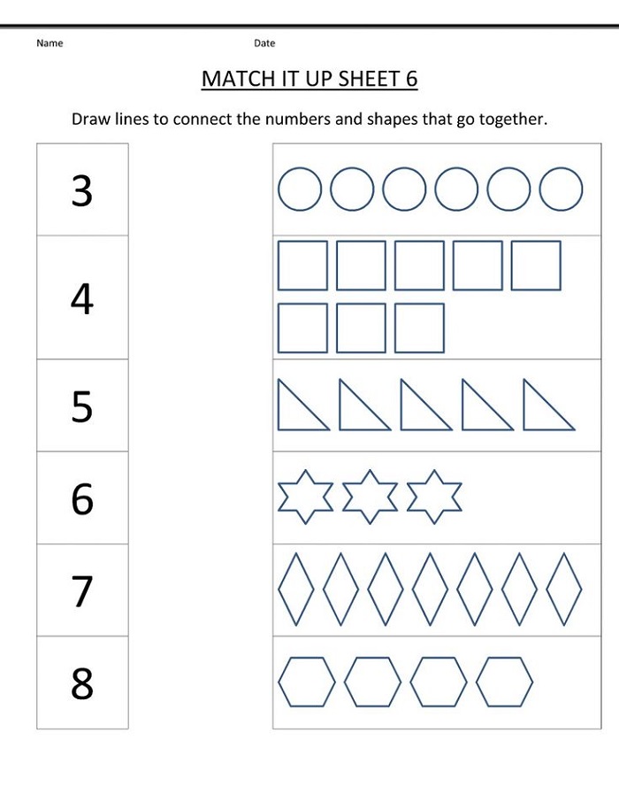 Free Printable Kindergarten Math Worksheets Fun