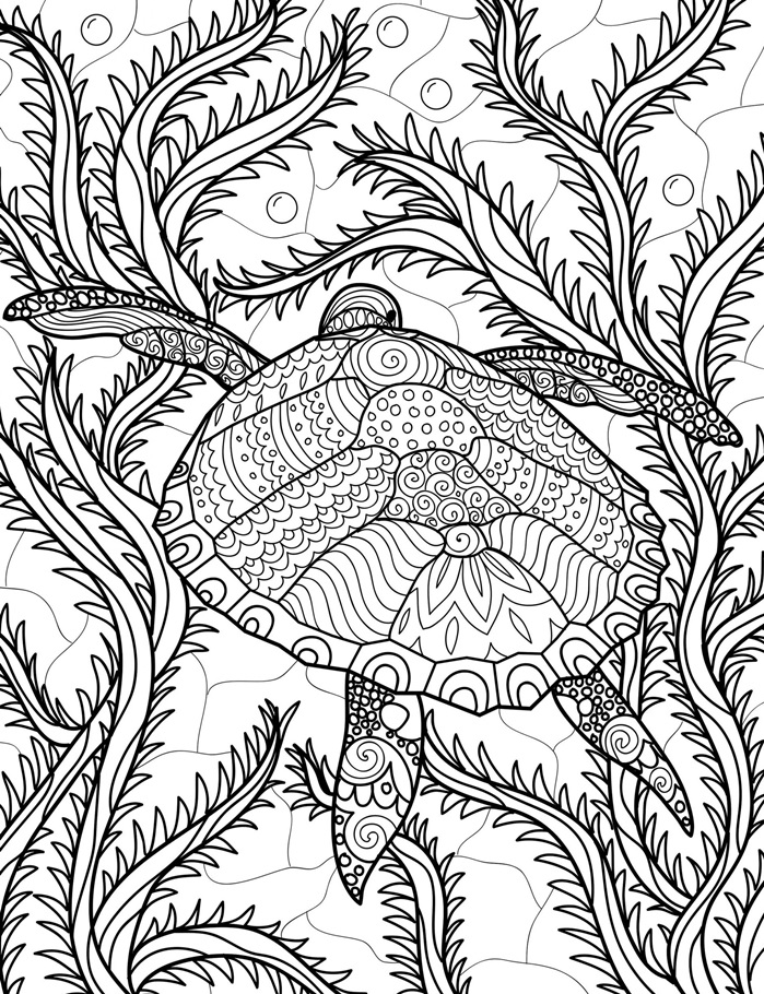Free Downloadable Coloring Pages For Adults Animal