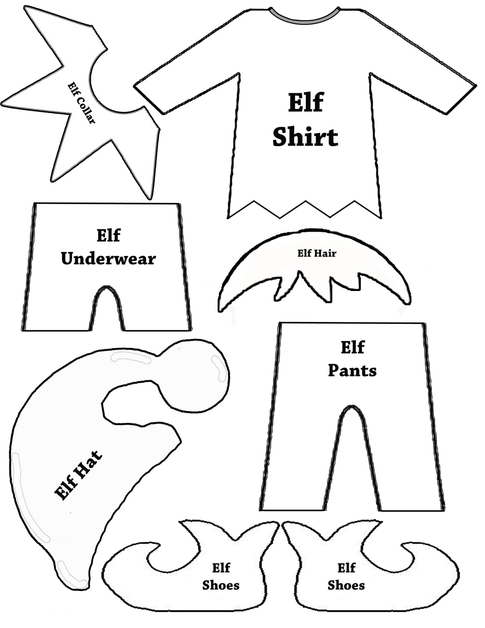elf christmas crafts for kids