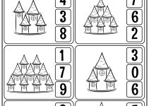 Kindergarten Math Worksheets Castle