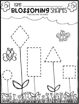 Kindergarten Worksheets Blossoming
