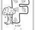 Letter F Worksheets Fall