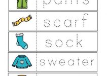 Preschool Worksheets Winter Clothes
