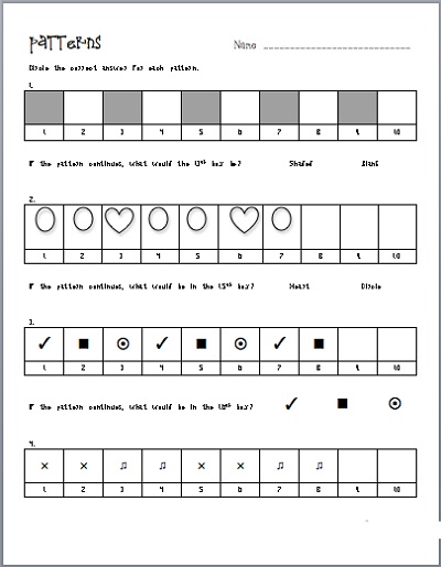 Printable Kindergarten Math Worksheets Lacy