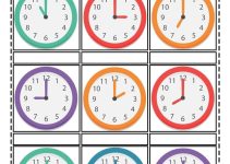 Clock Worksheets Math