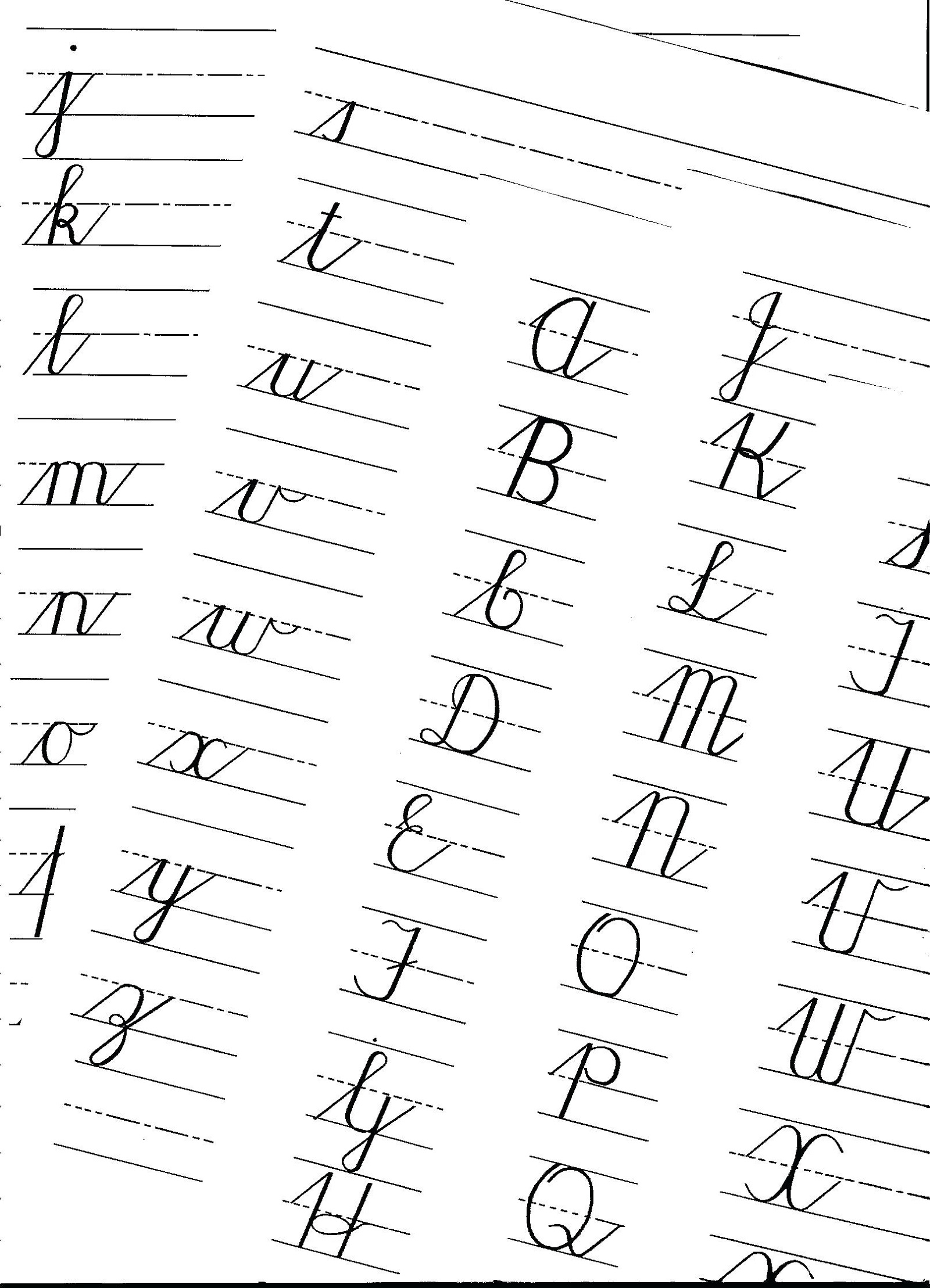 Cursive Writing Practice Sheets Paragraphs