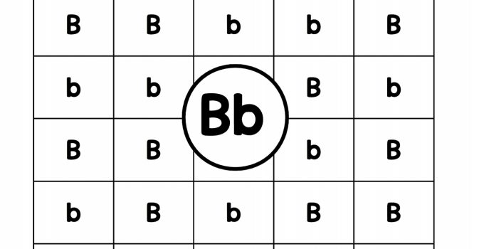Letter B Worksheets Detective