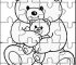 Puzzle Coloring Pages Doll