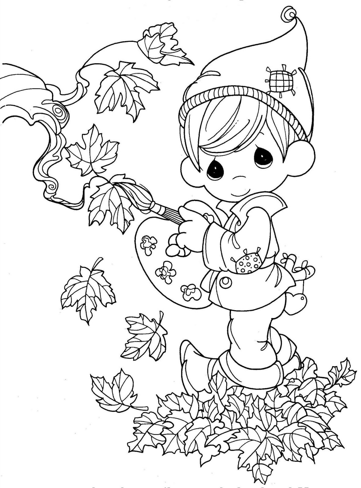 Coloring Pages Fall Autumn