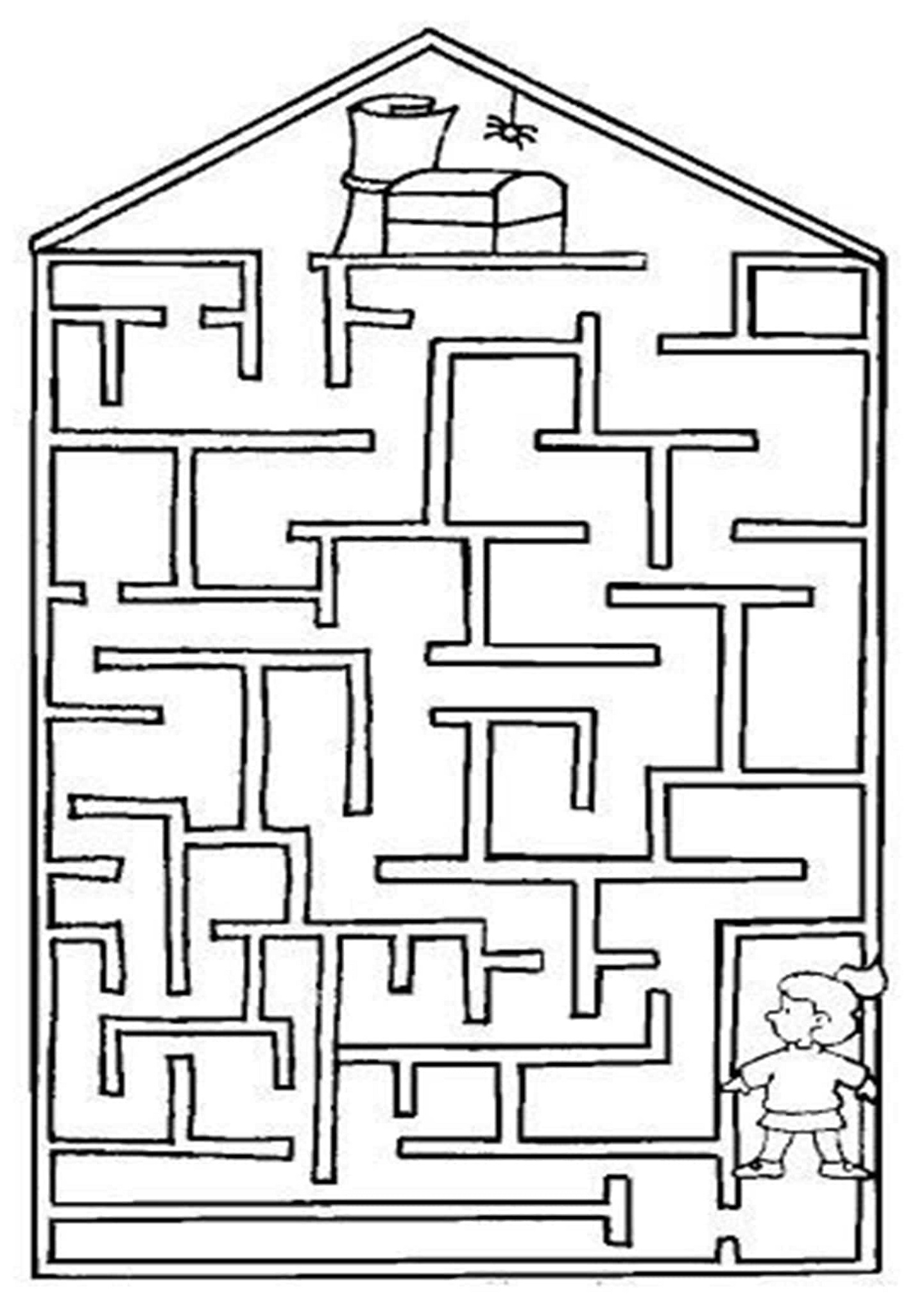 Maze Printable Simple
