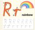 Letter R Worksheets Rainbow