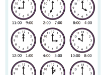 Telling Time Worksheets Find The Time