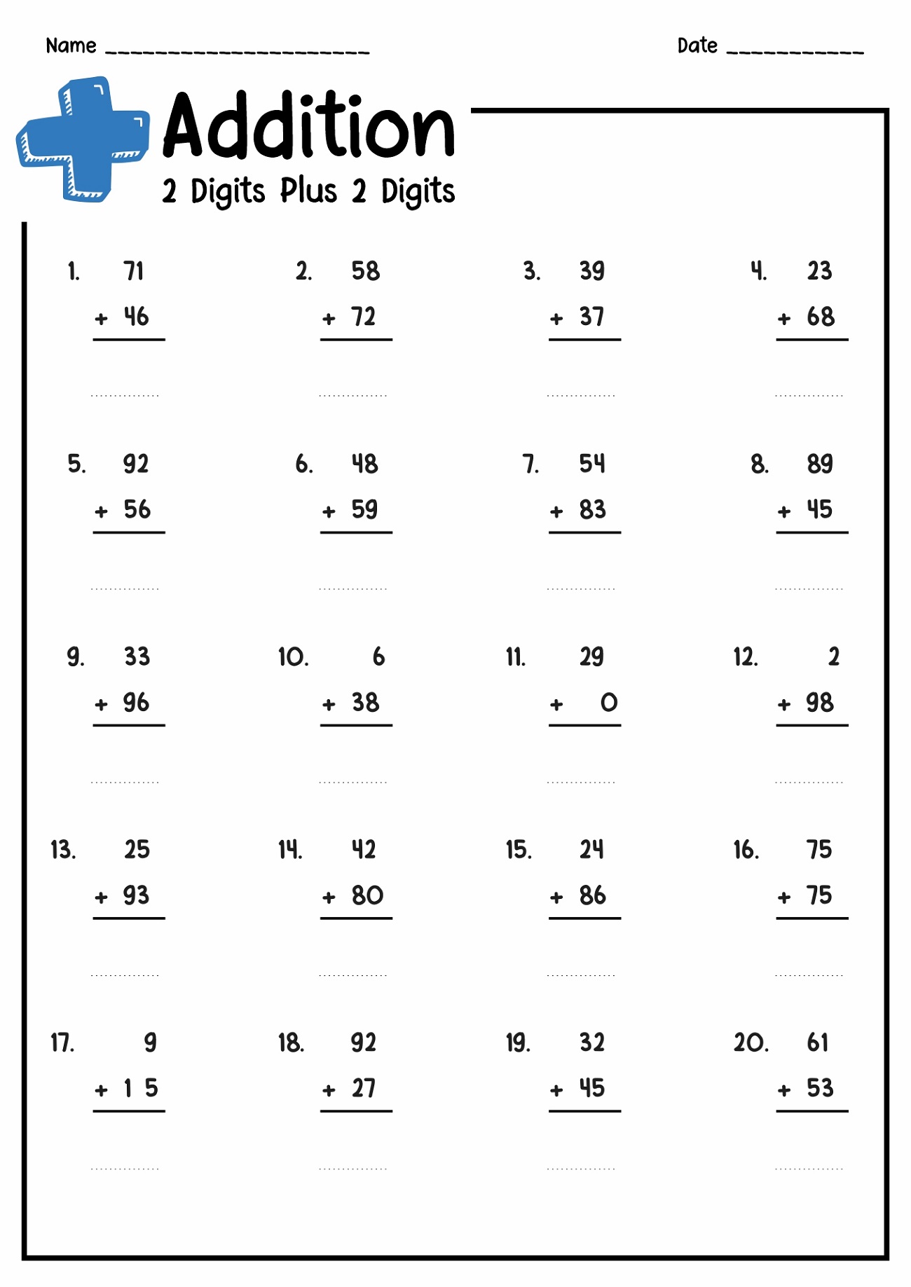 Common Core Math Worksheets Time