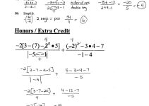 Pre Algebra Worksheets Integers