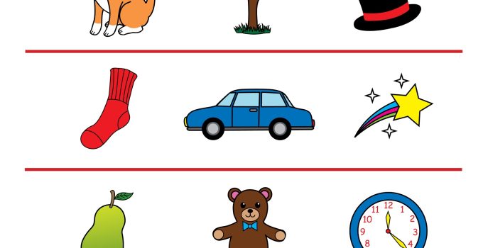 Rhyming Worksheets Primary
