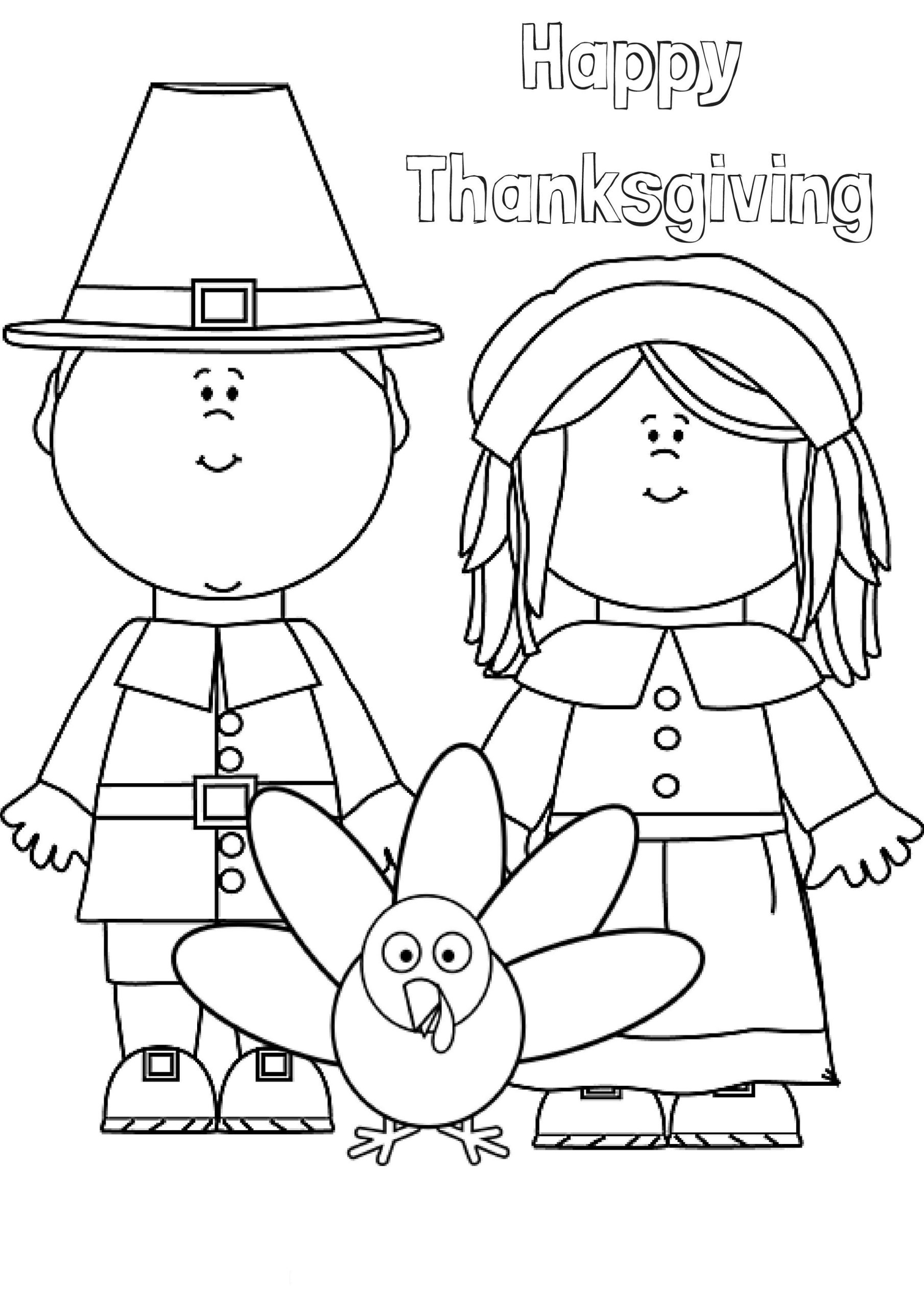Thanksgiving Worksheets For Preschoolers Coloring