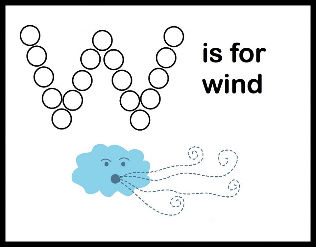 Worksheets For 4 Year Olds Wind