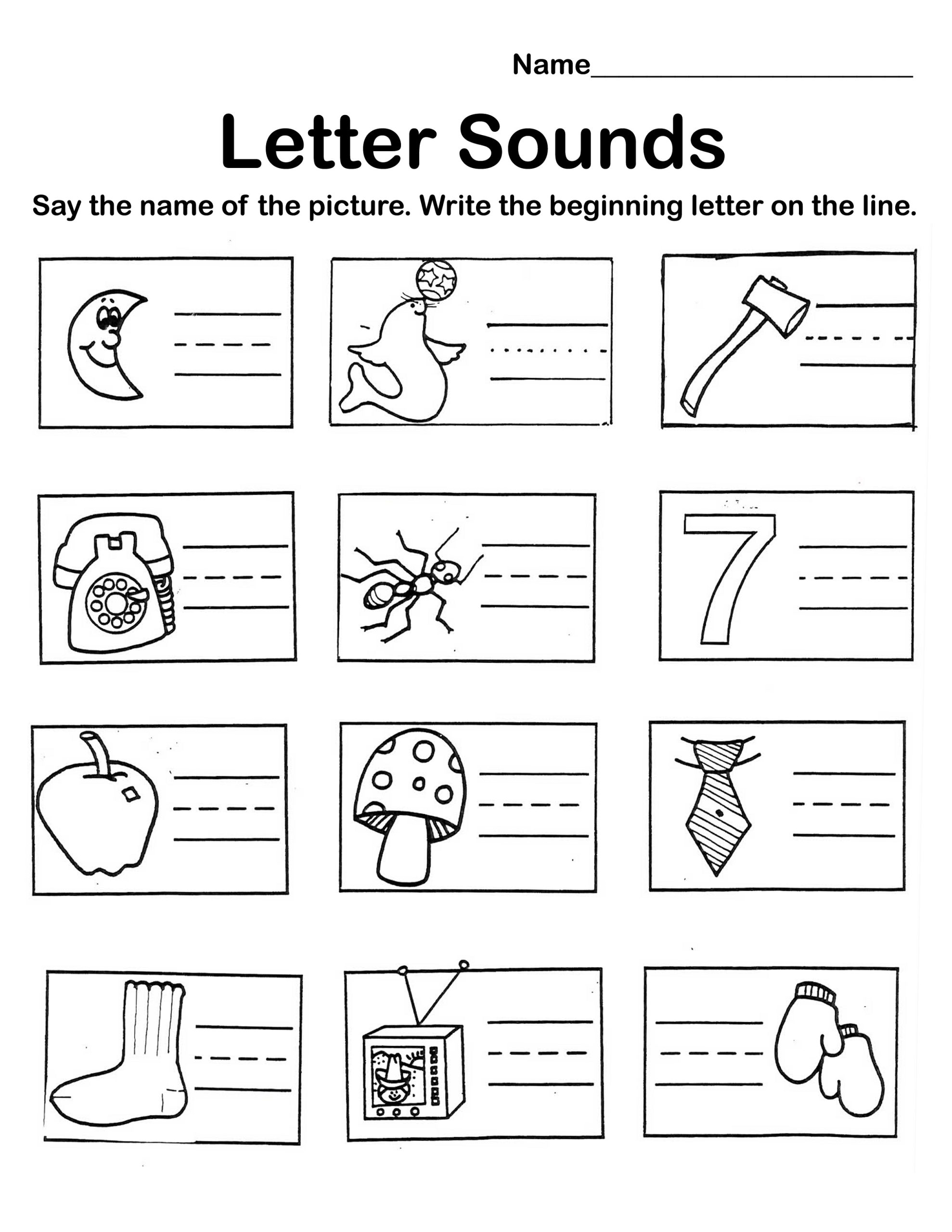 Worksheets For Teachers Sound